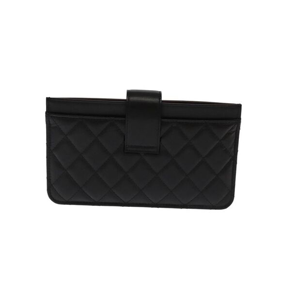 Pre Loved Chanel 255 Women Black Wallets - Picture 3 of 8